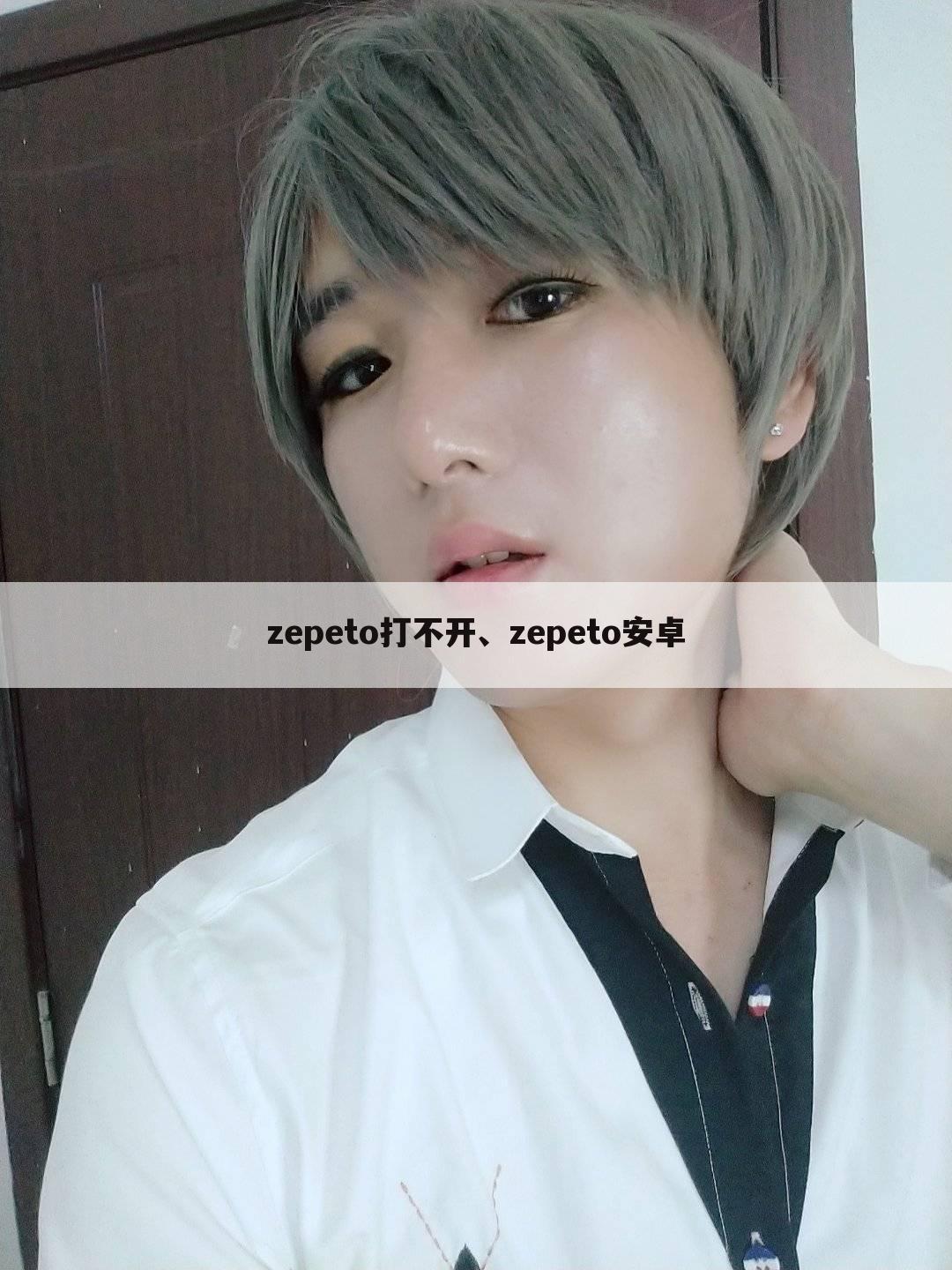zepeto打不开、zepeto安卓