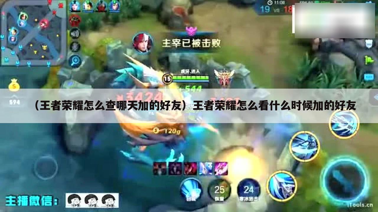 （王者荣耀怎么查哪天加的好友）王者荣耀怎么看什么时候加的好友