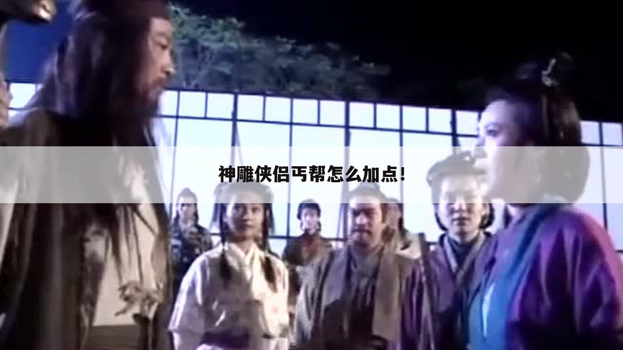 神雕侠侣丐帮怎么加点!