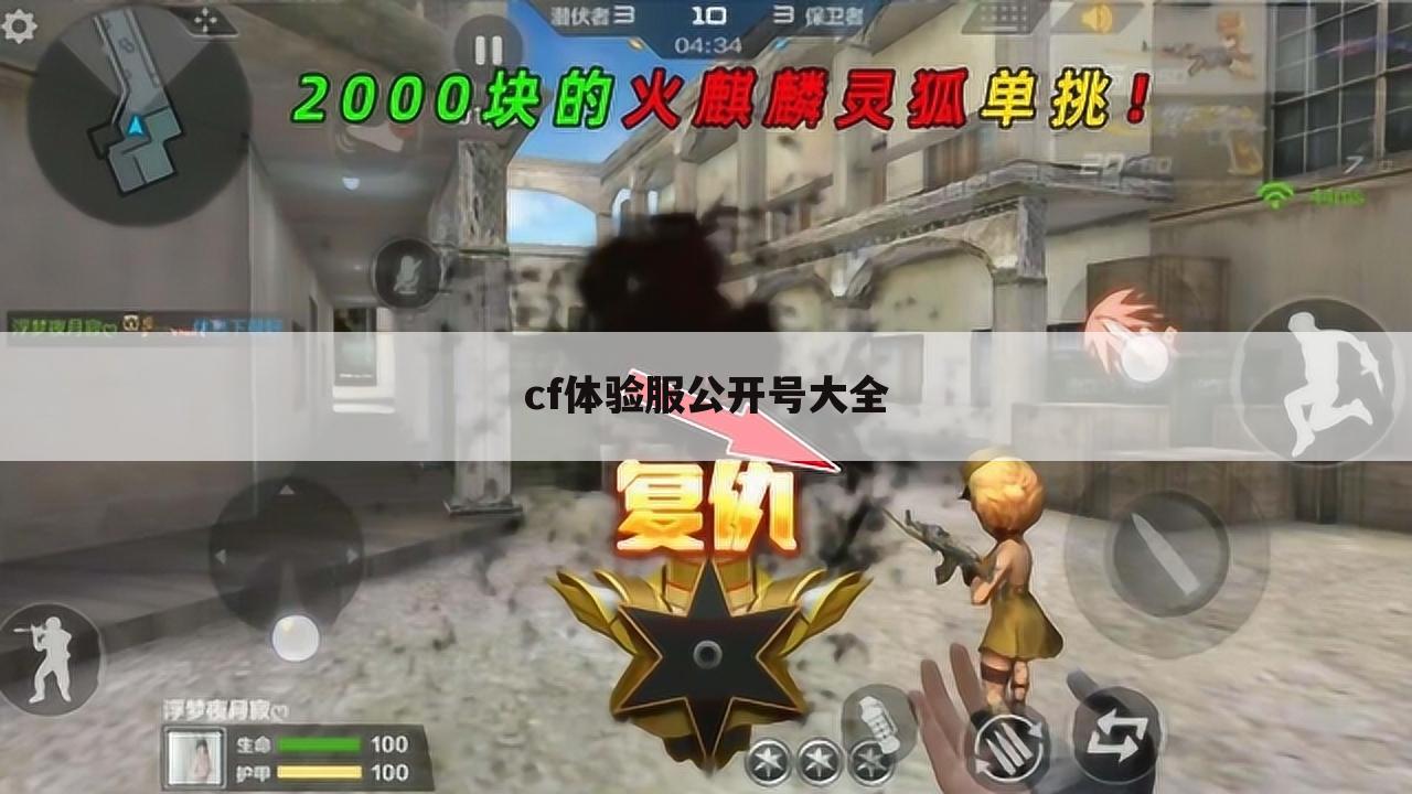 cf体验服公开号大全