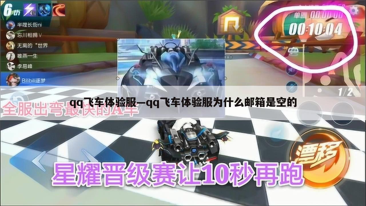 qq飞车体验服—qq飞车体验服为什么邮箱是空的