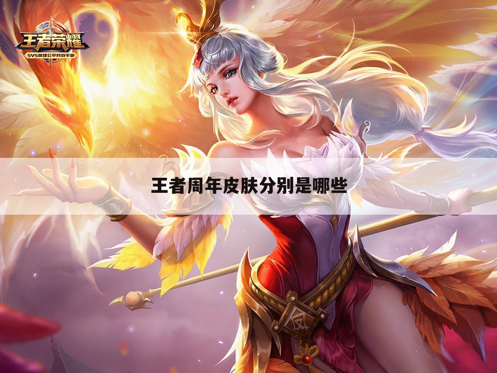 王者周年皮肤分别是哪些