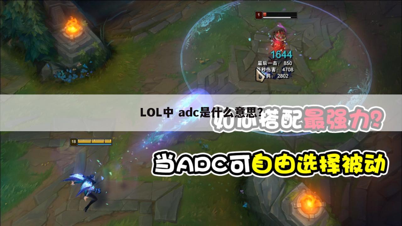 LOL中 adc是什么意思?