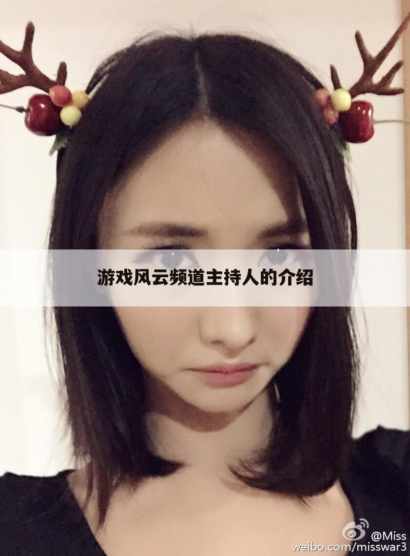 游戏风云频道主持人的介绍