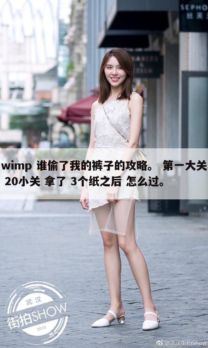 wimp 谁偷了我的裤子的攻略。 第一大关 20小关 拿了 3个纸之后 怎么过。