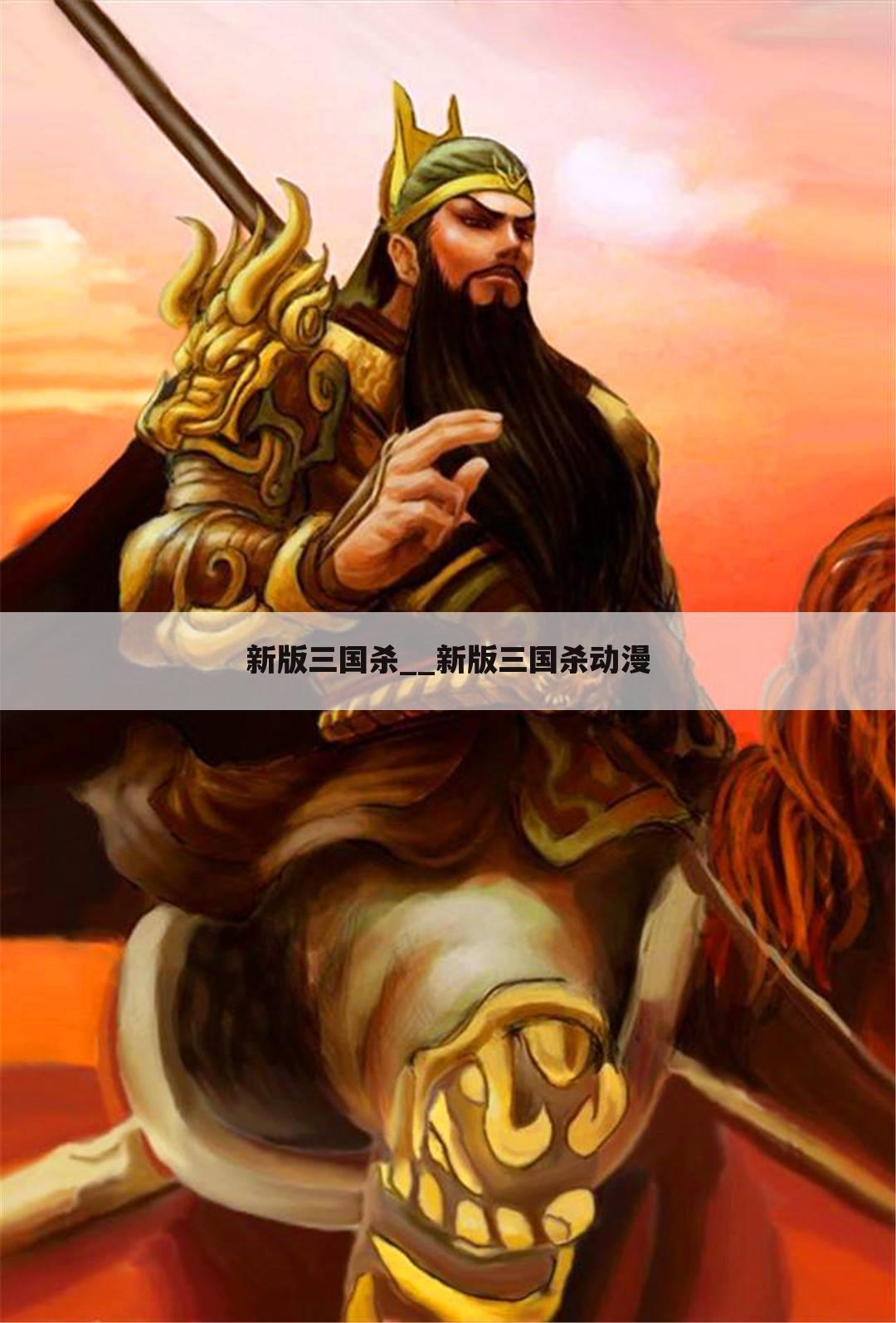 新版三国杀__新版三国杀动漫