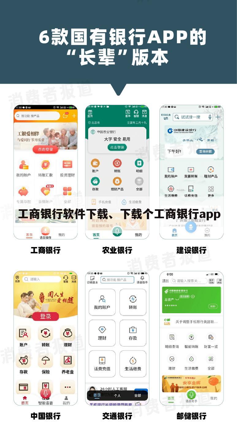 工商银行软件下载、下载个工商银行app