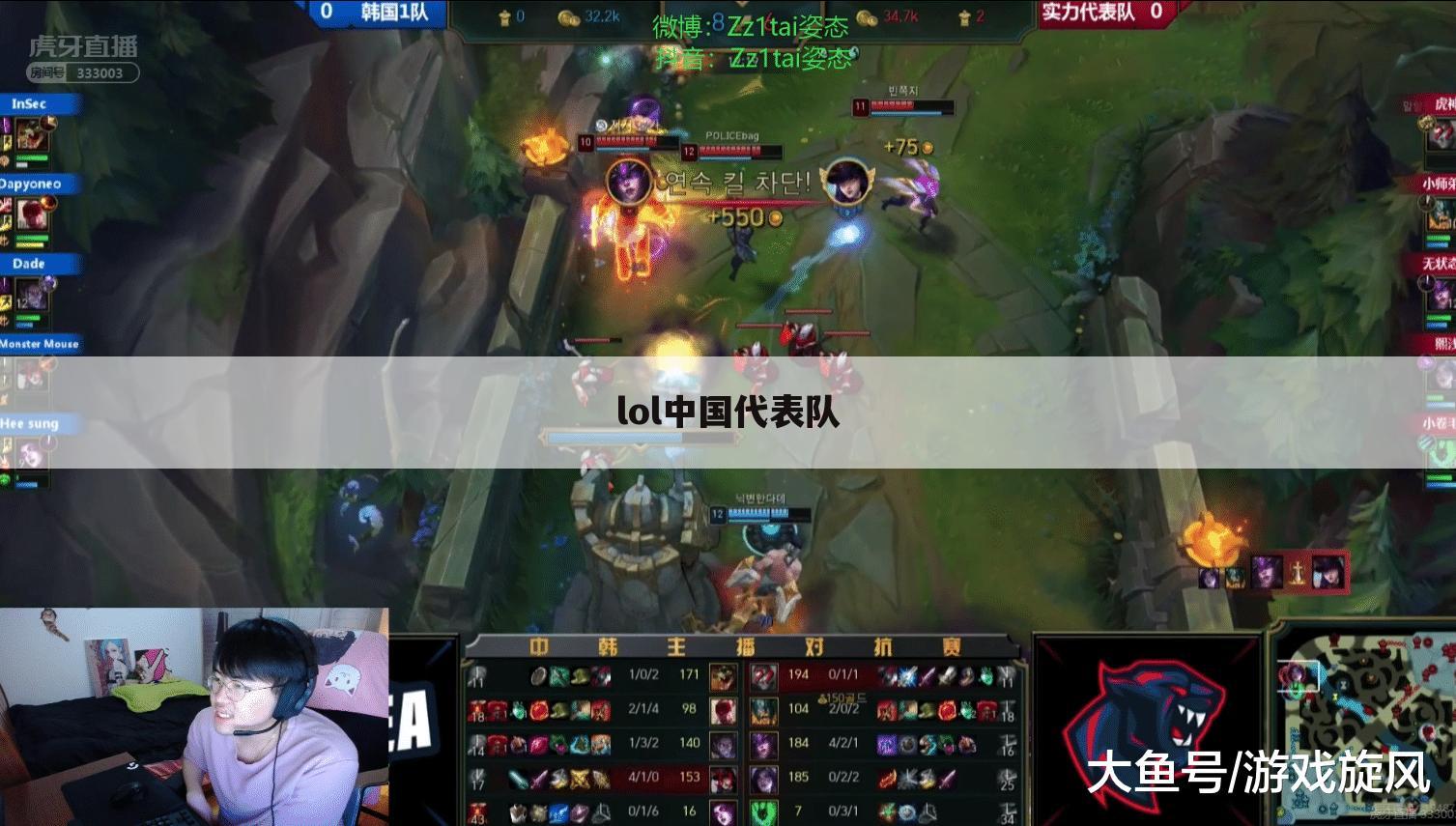 lol中国代表队