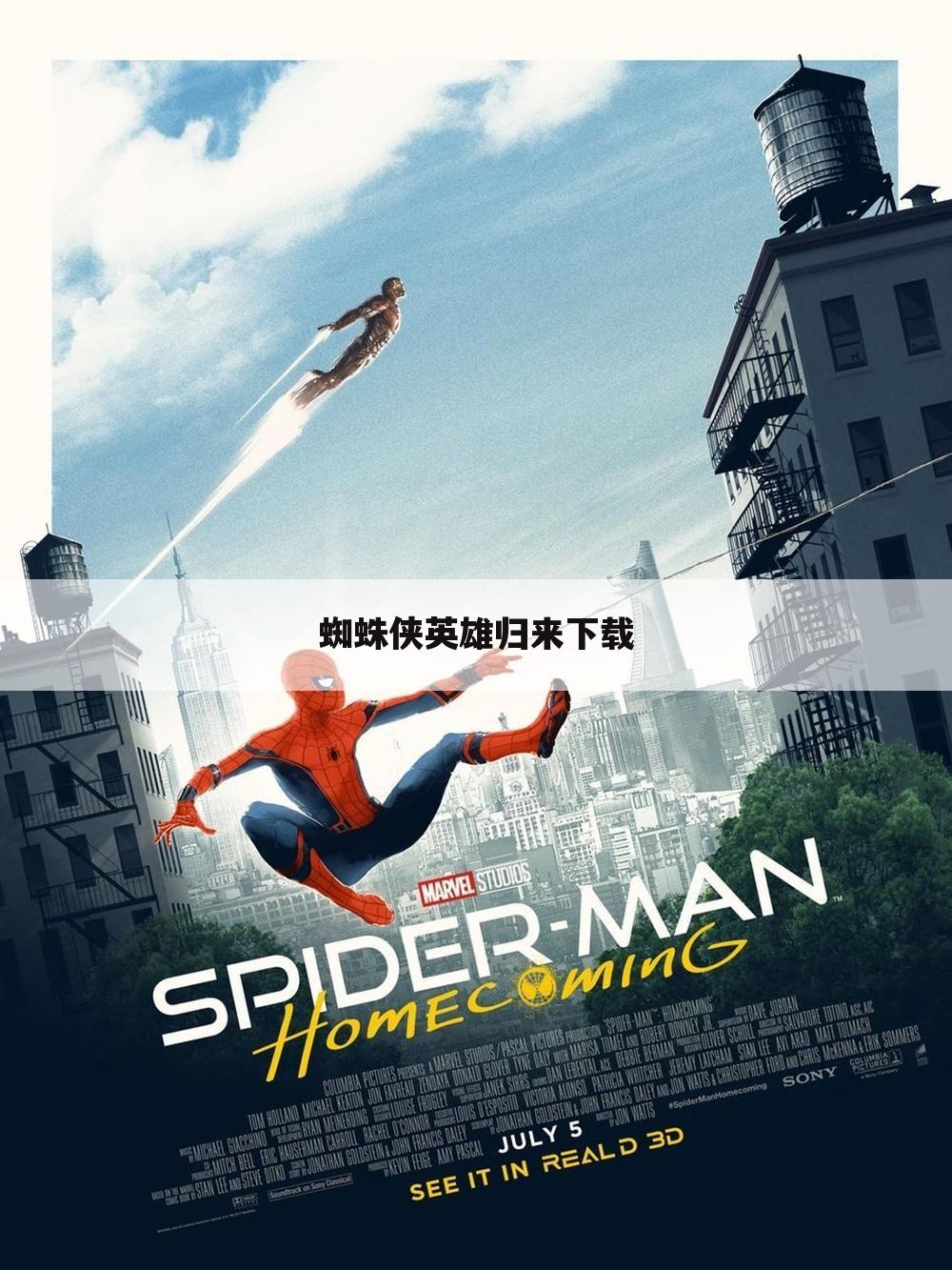 蜘蛛侠英雄归来下载