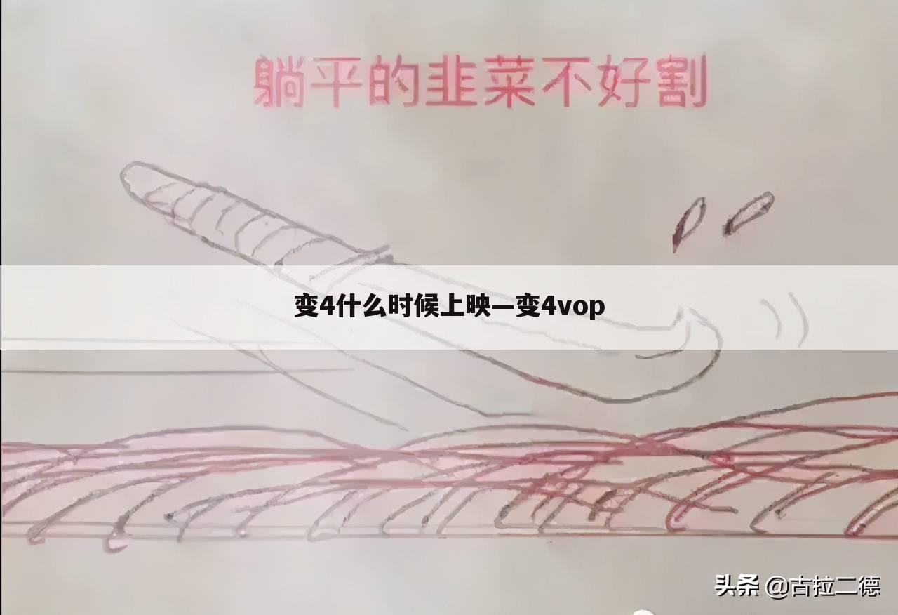 变4什么时候上映—变4vop