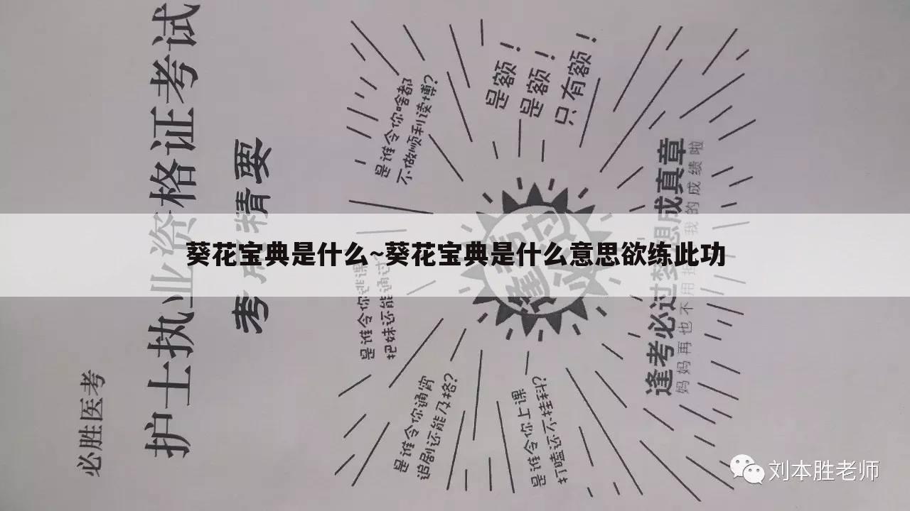 葵花宝典是什么~葵花宝典是什么意思欲练此功