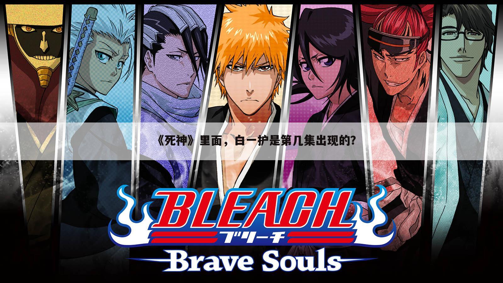 《死神》里面,白一护是第几集出现的?