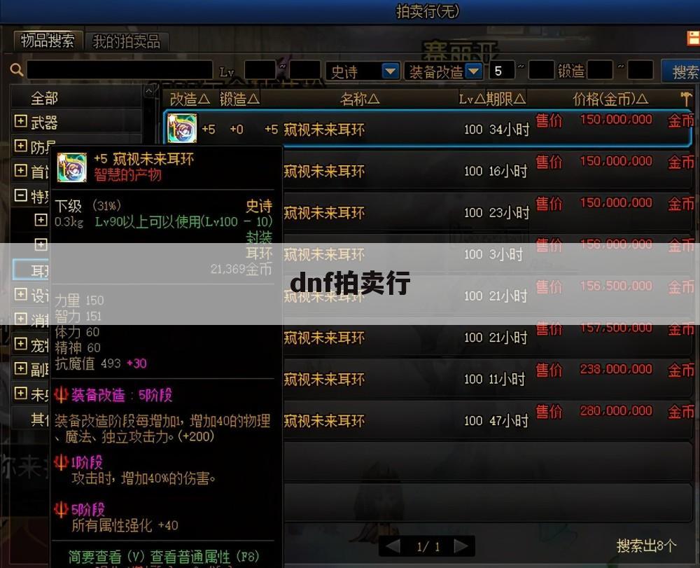 dnf拍卖行