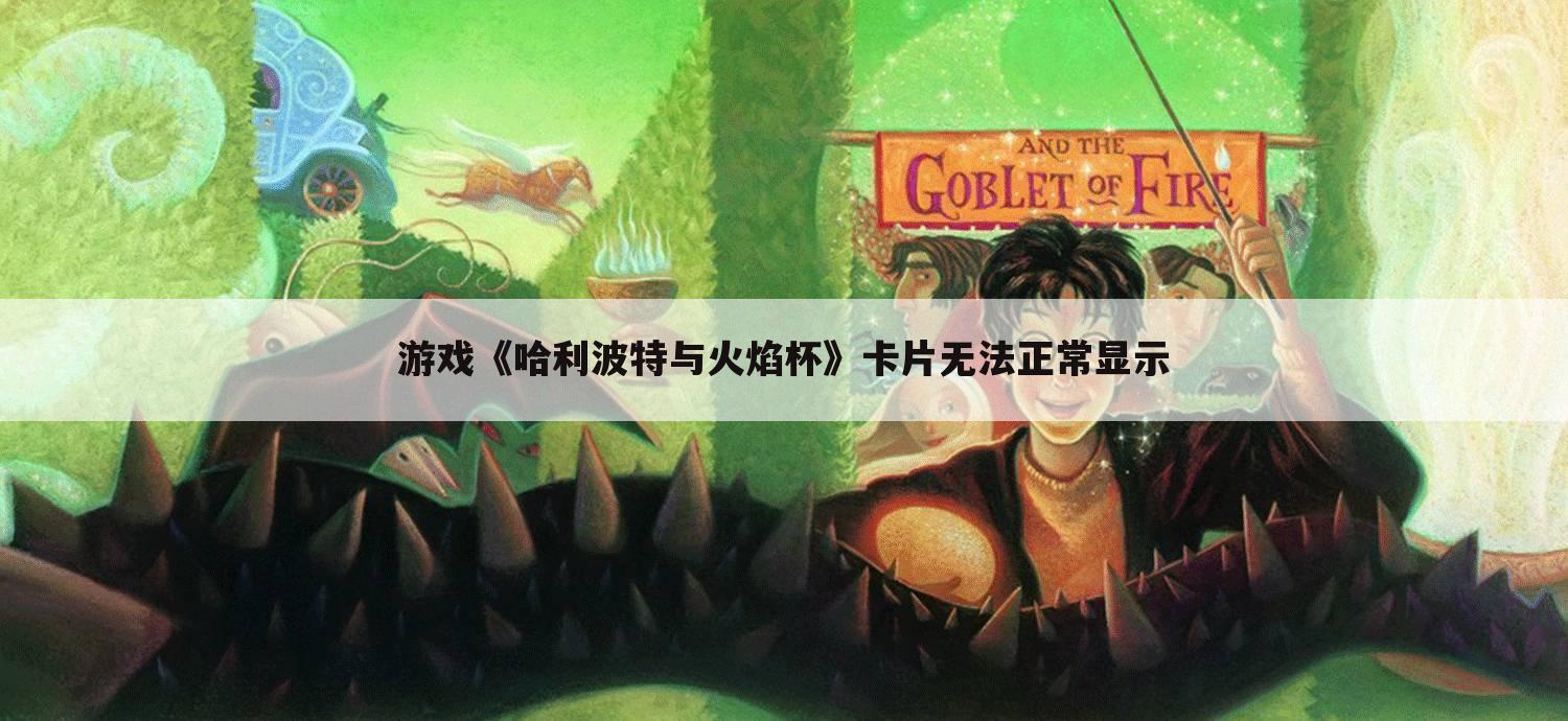 游戏《哈利波特与火焰杯》卡片无法正常显示