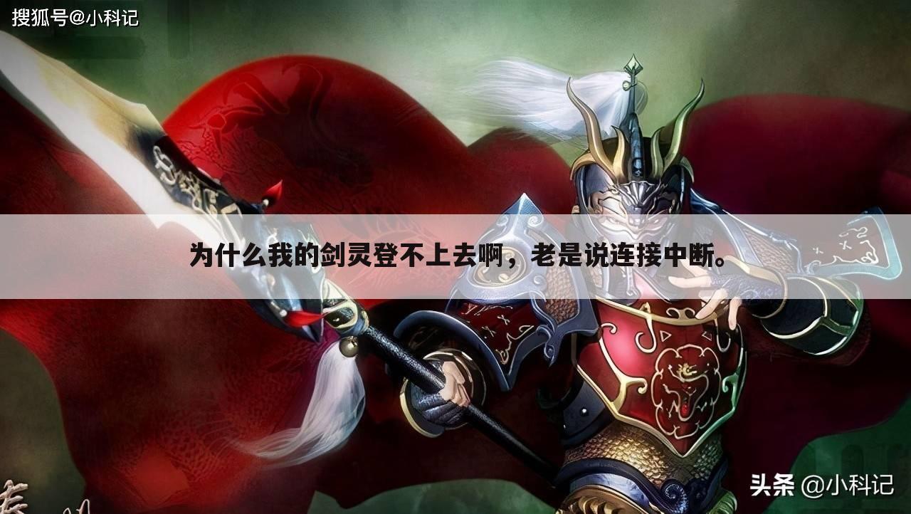 为什么我的剑灵登不上去啊,老是说连接中断。