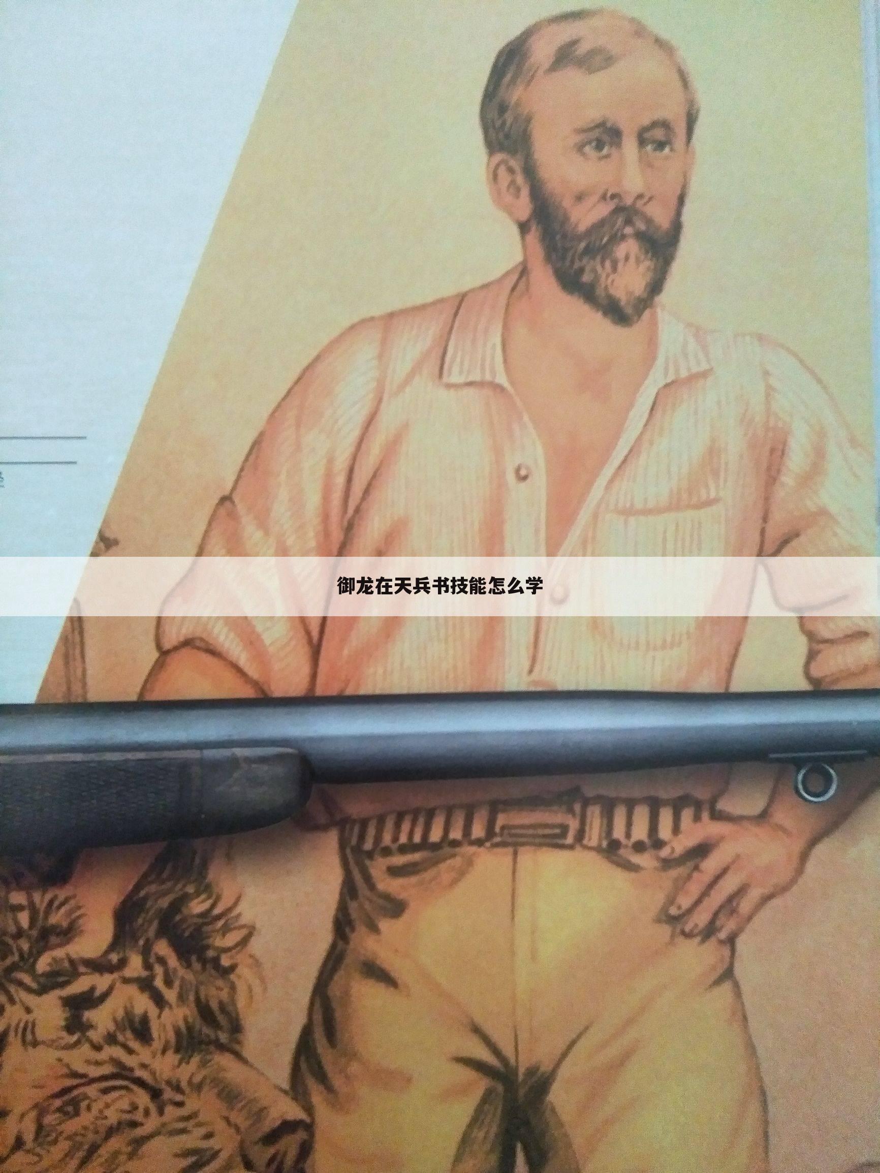 御龙在天兵书技能怎么学