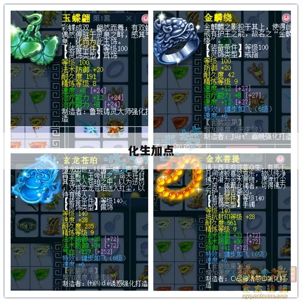 化生加点
