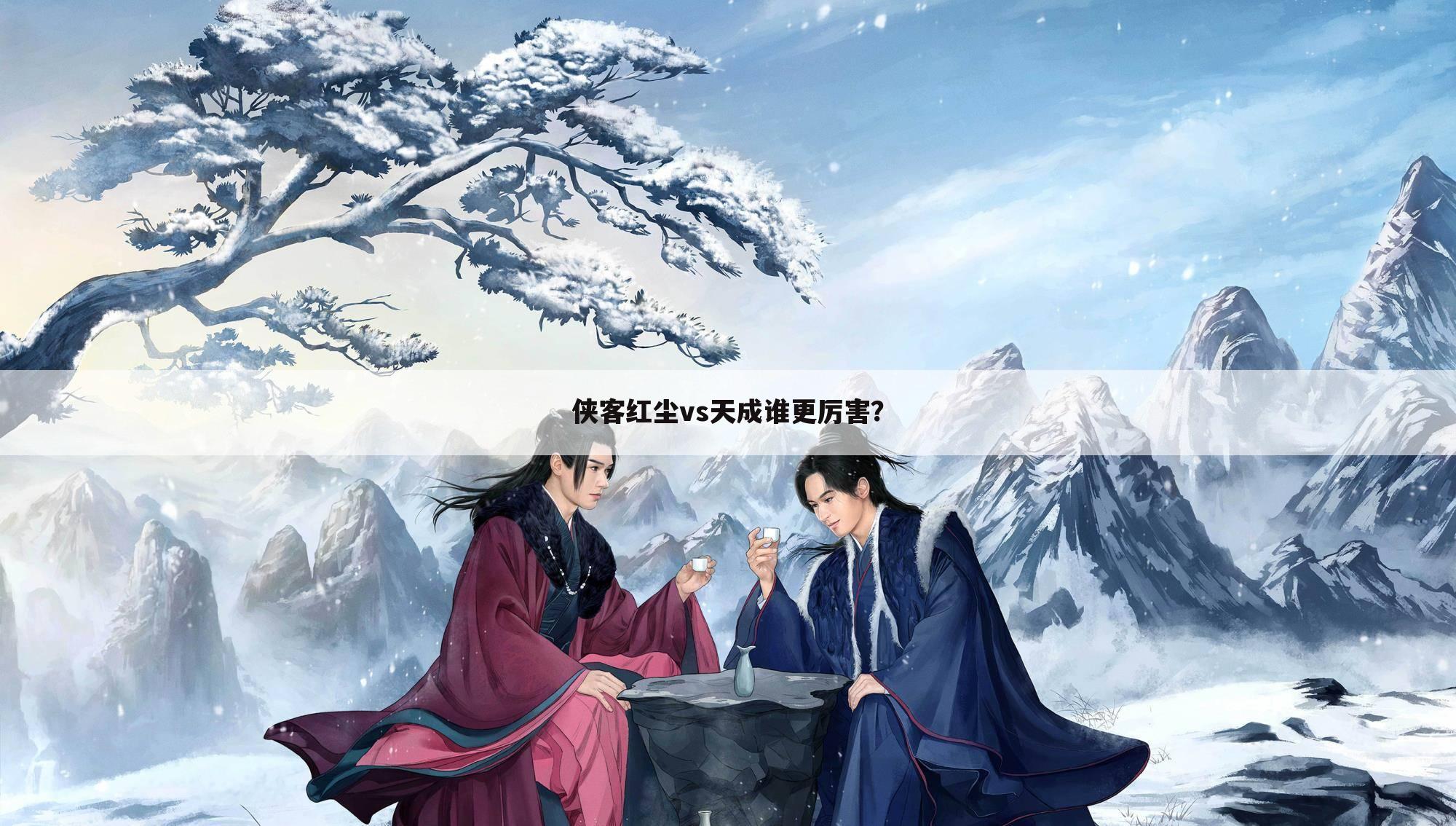 侠客红尘vs天成谁更厉害?