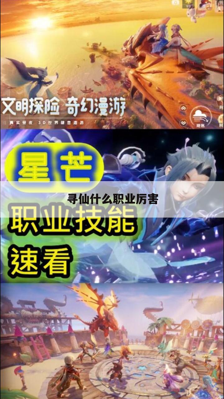 寻仙什么职业厉害