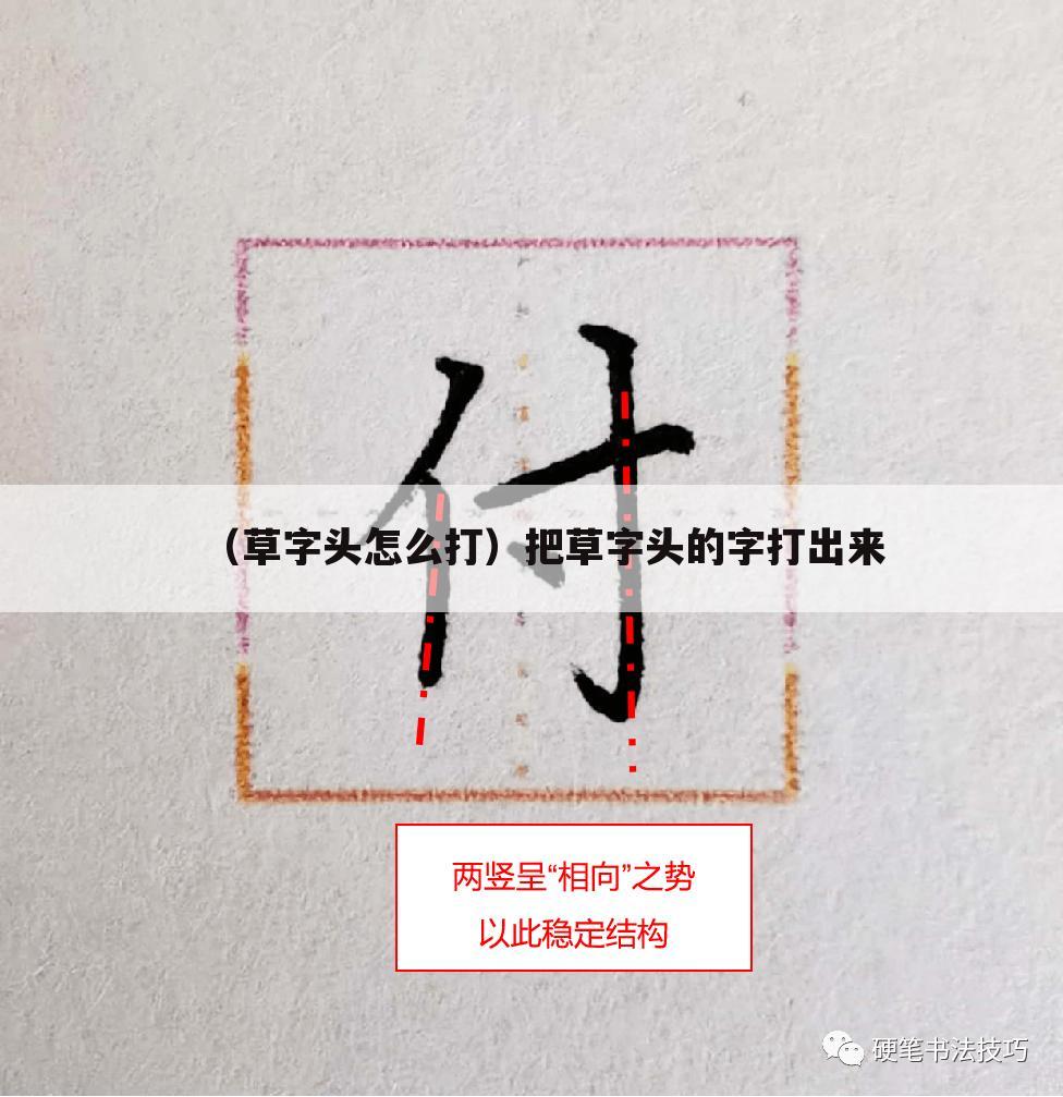 （草字头怎么打）把草字头的字打出来