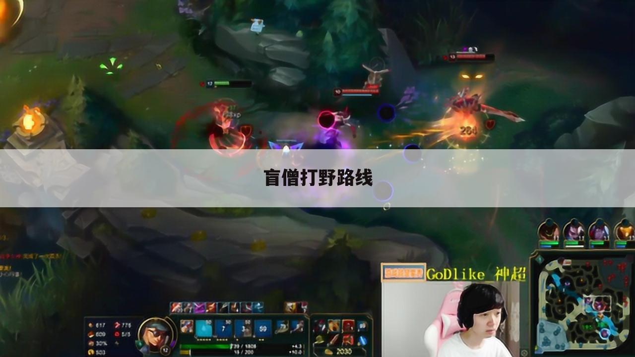 盲僧打野路线