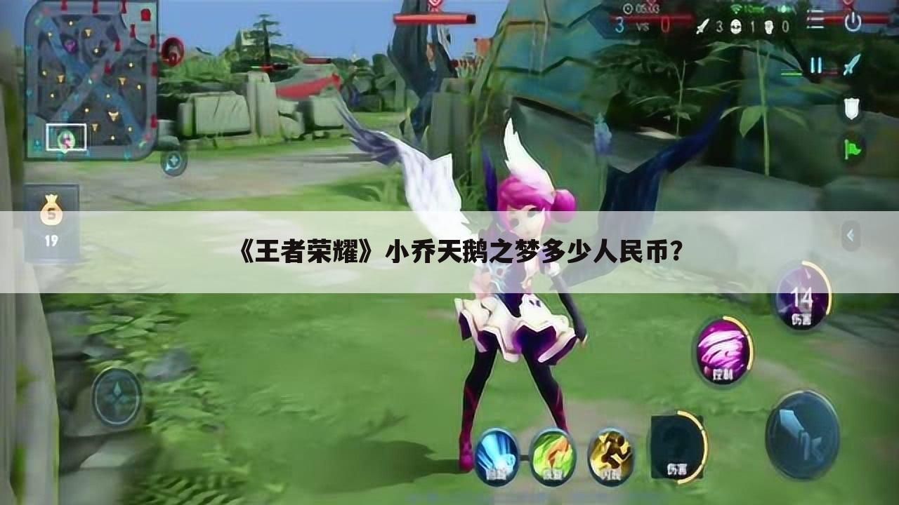 《王者荣耀》小乔天鹅之梦多少人民币?