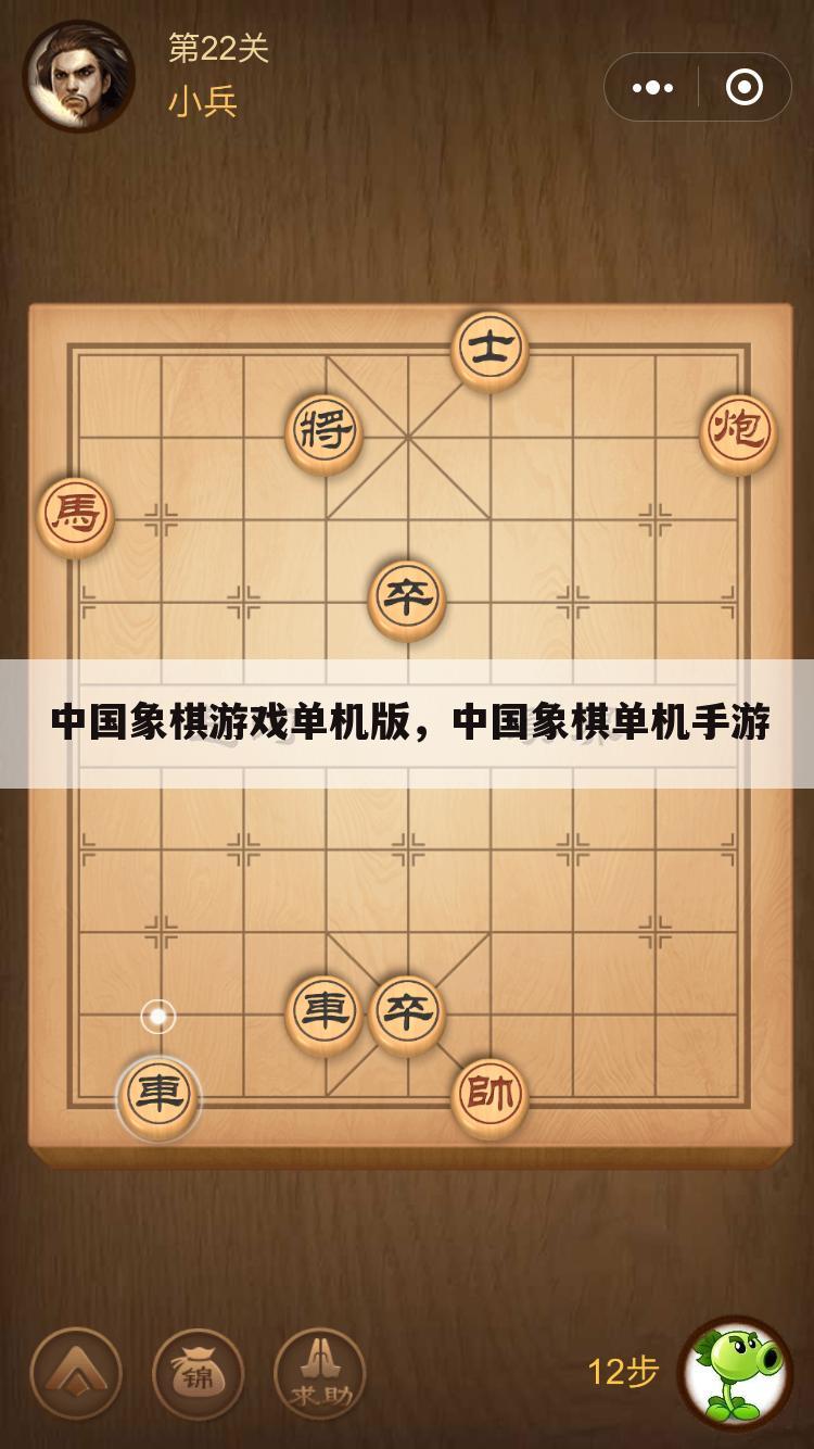 中国象棋游戏单机版，中国象棋单机手游