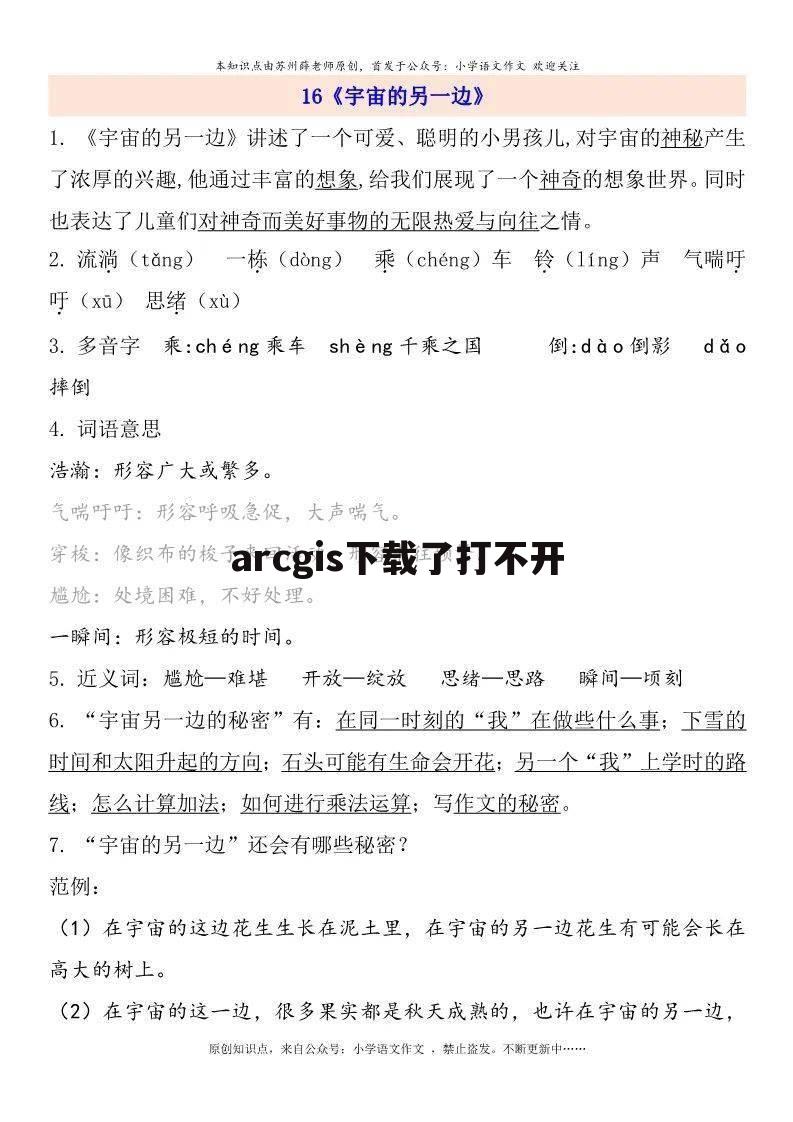 arcgis下载了打不开