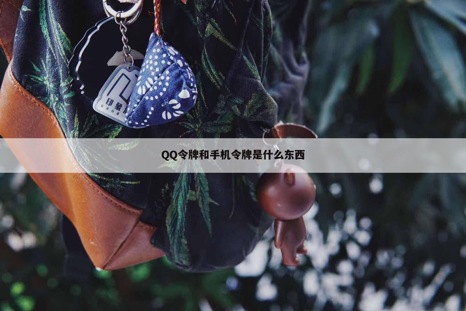 QQ令牌和手机令牌是什么东西