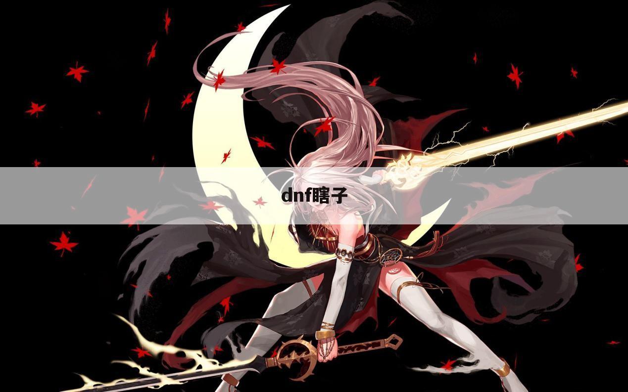 dnf瞎子