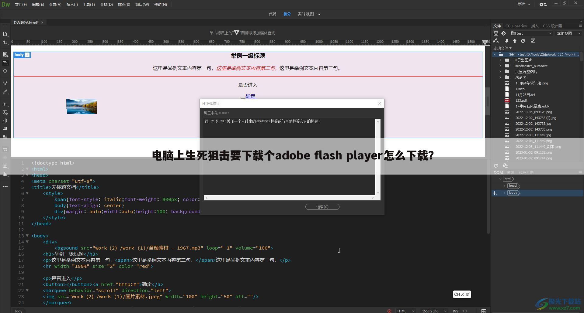 电脑上生死狙击要下载个adobe flash player怎么下载?