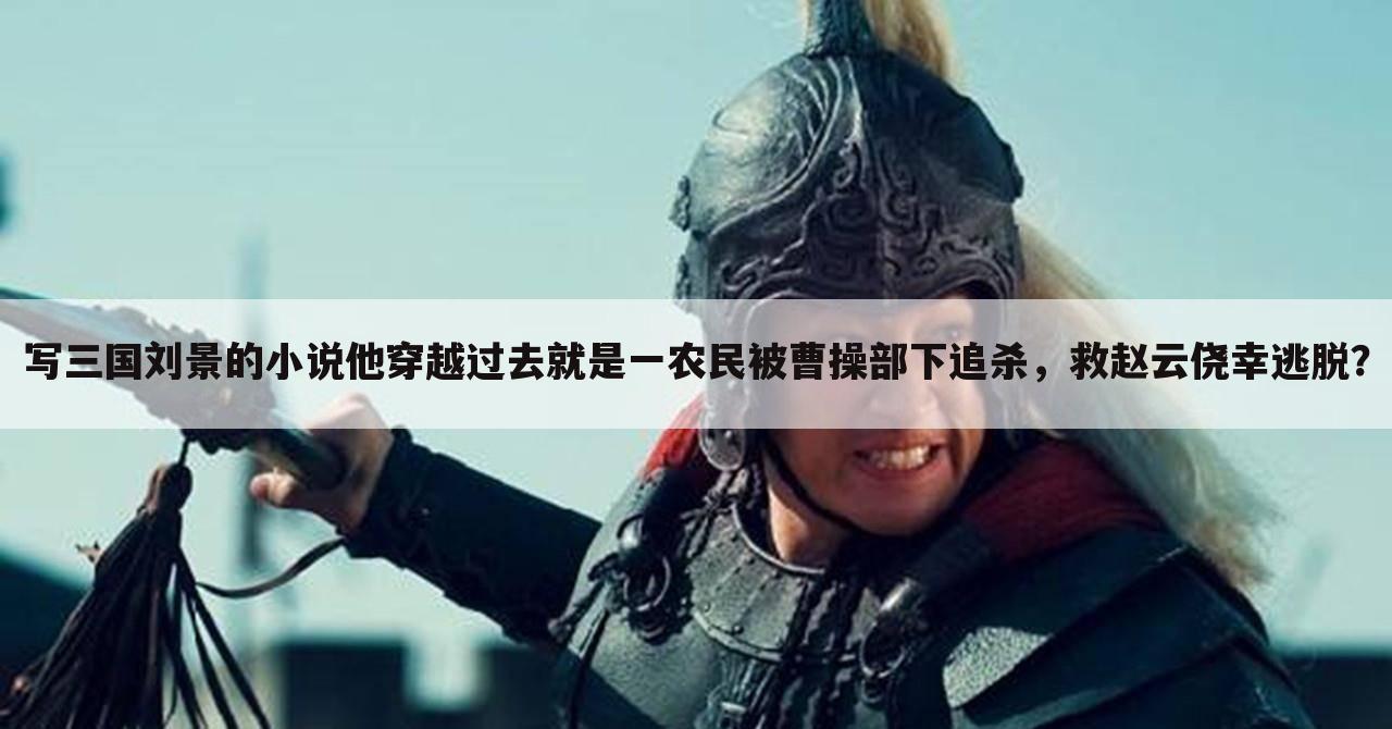 写三国刘景的小说他穿越过去就是一农民被曹操部下追杀,救赵云侥幸逃脱?