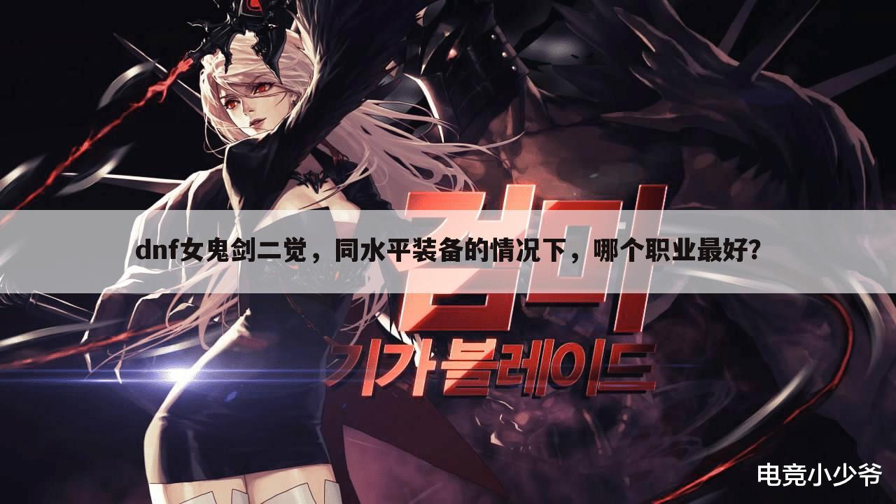 dnf女鬼剑二觉,同水平装备的情况下,哪个职业最好?