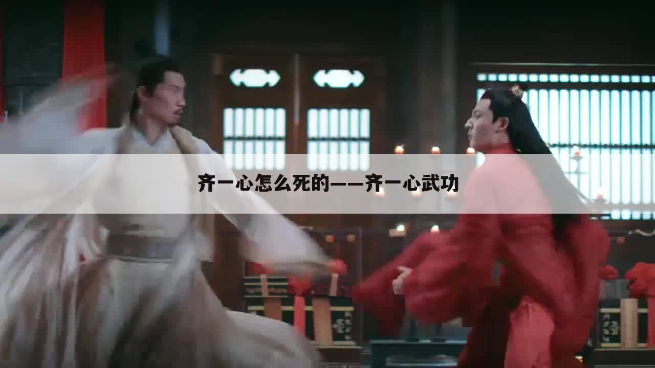 齐一心怎么死的——齐一心武功