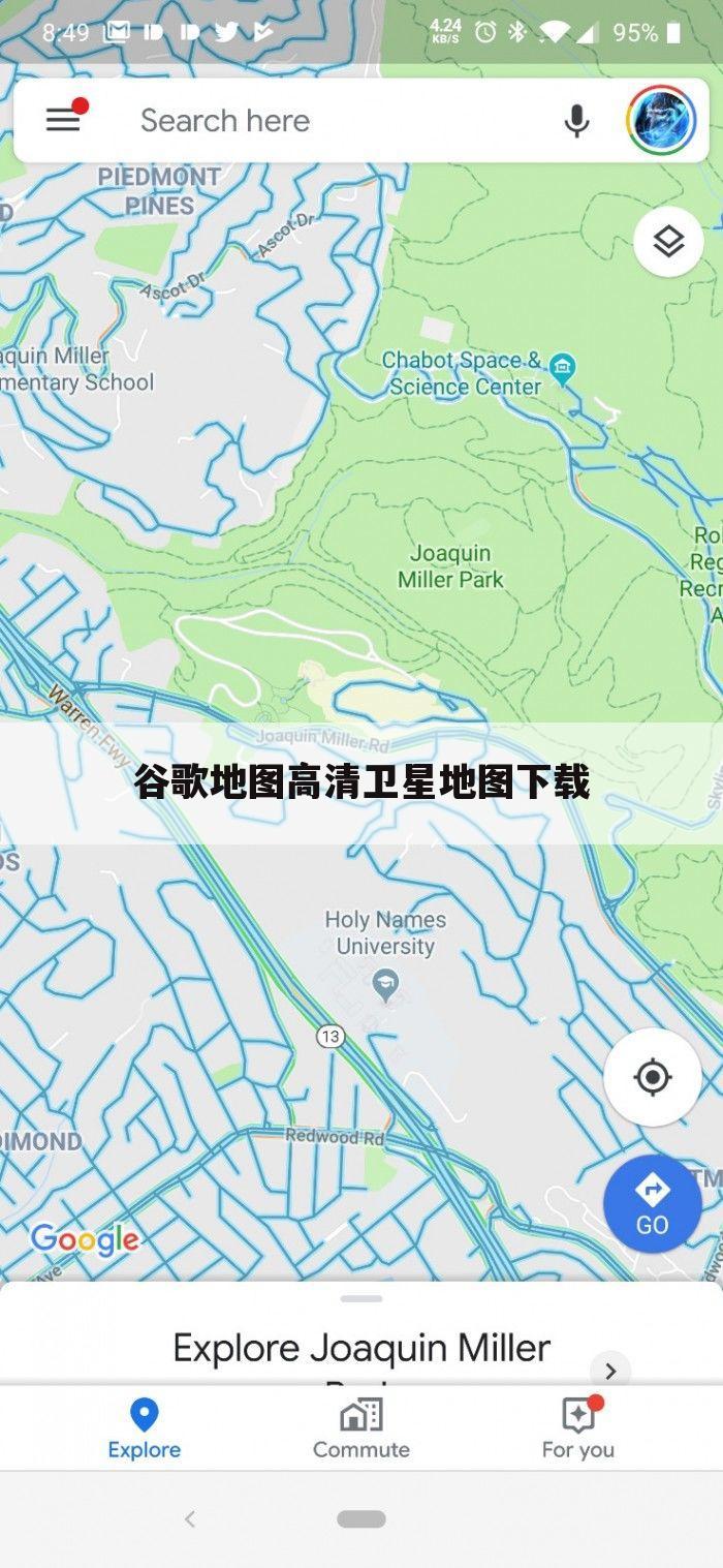 谷歌地图高清卫星地图下载