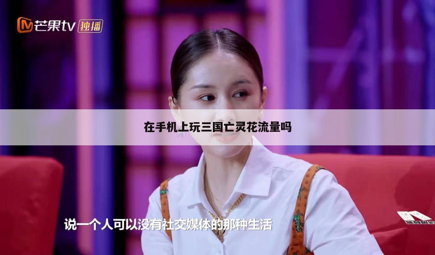 在手机上玩三国亡灵花流量吗
