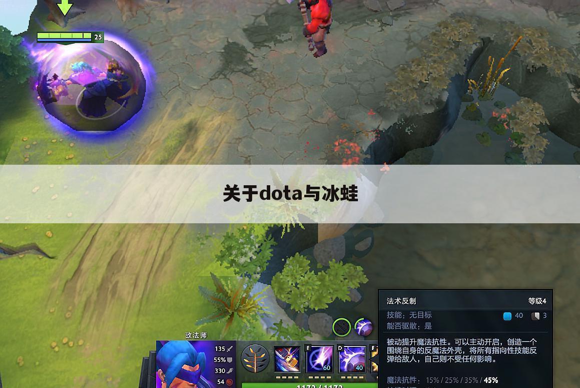 关于dota与冰蛙