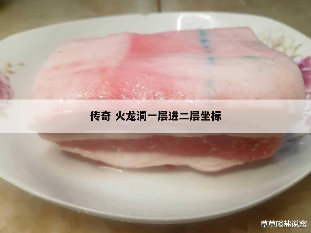 传奇 火龙洞一层进二层坐标
