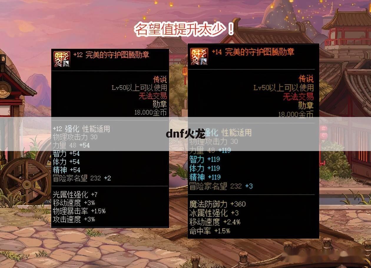 dnf火龙
