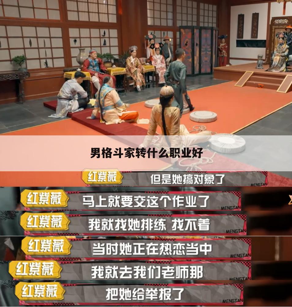 男格斗家转什么职业好