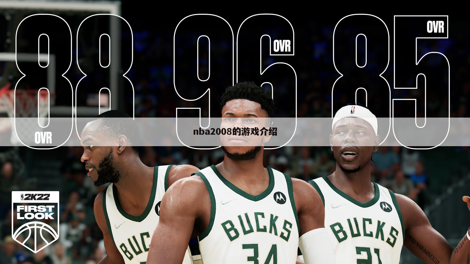 nba2008的游戏介绍