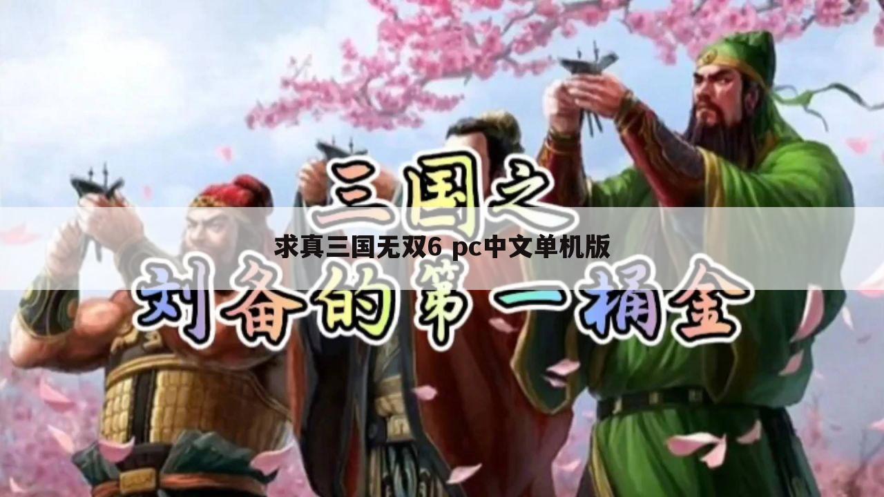 求真三国无双6 pc中文单机版