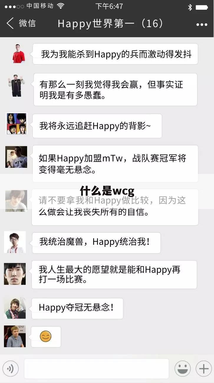 什么是wcg