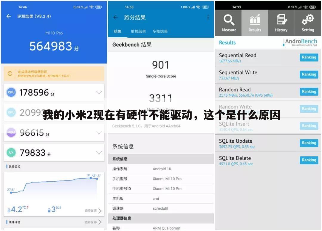 我的小米2现在有硬件不能驱动,这个是什么原因