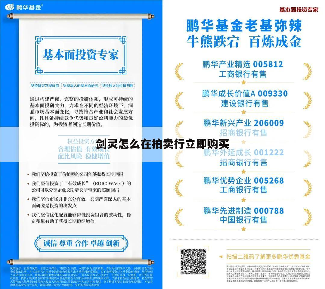剑灵怎么在拍卖行立即购买