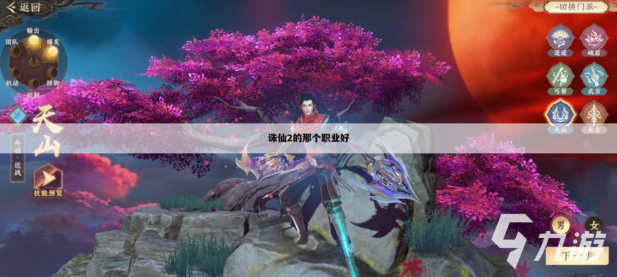 诛仙2的那个职业好