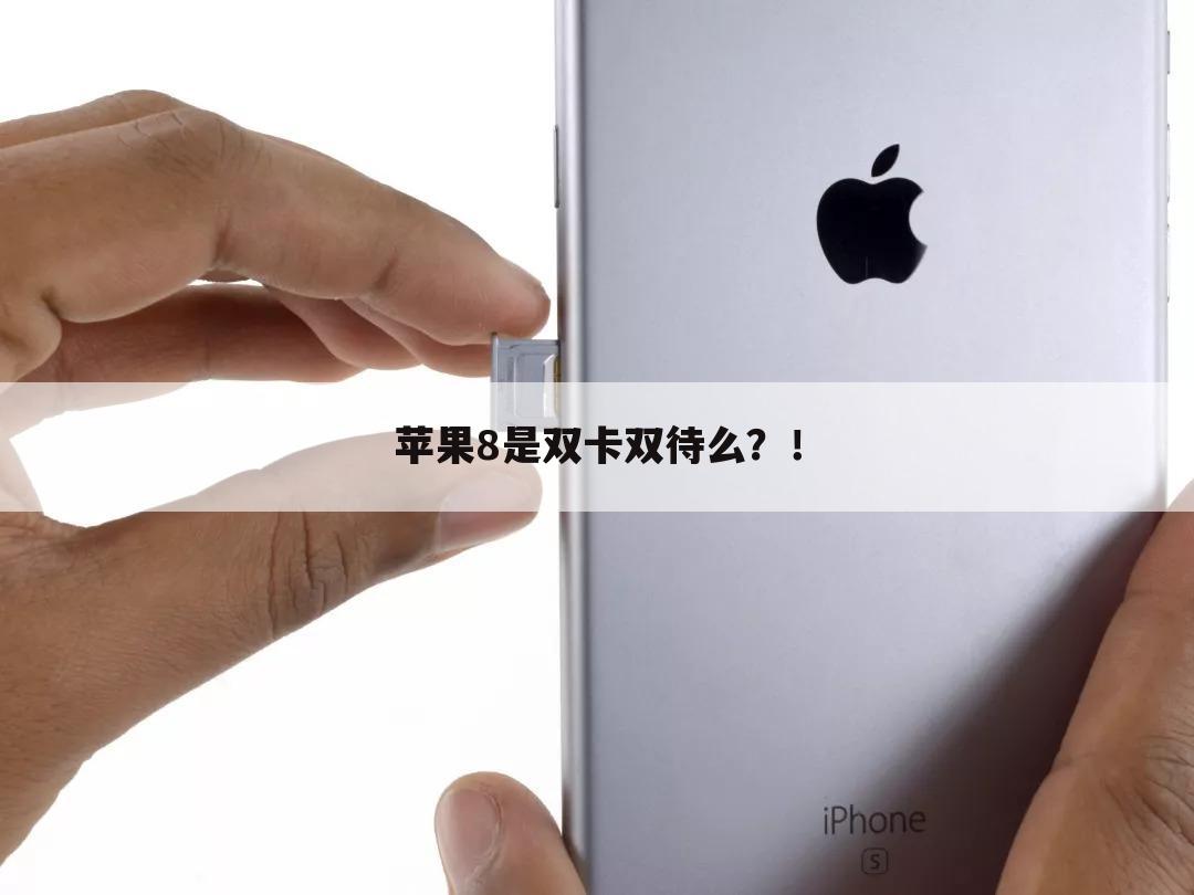 苹果8是双卡双待么?!