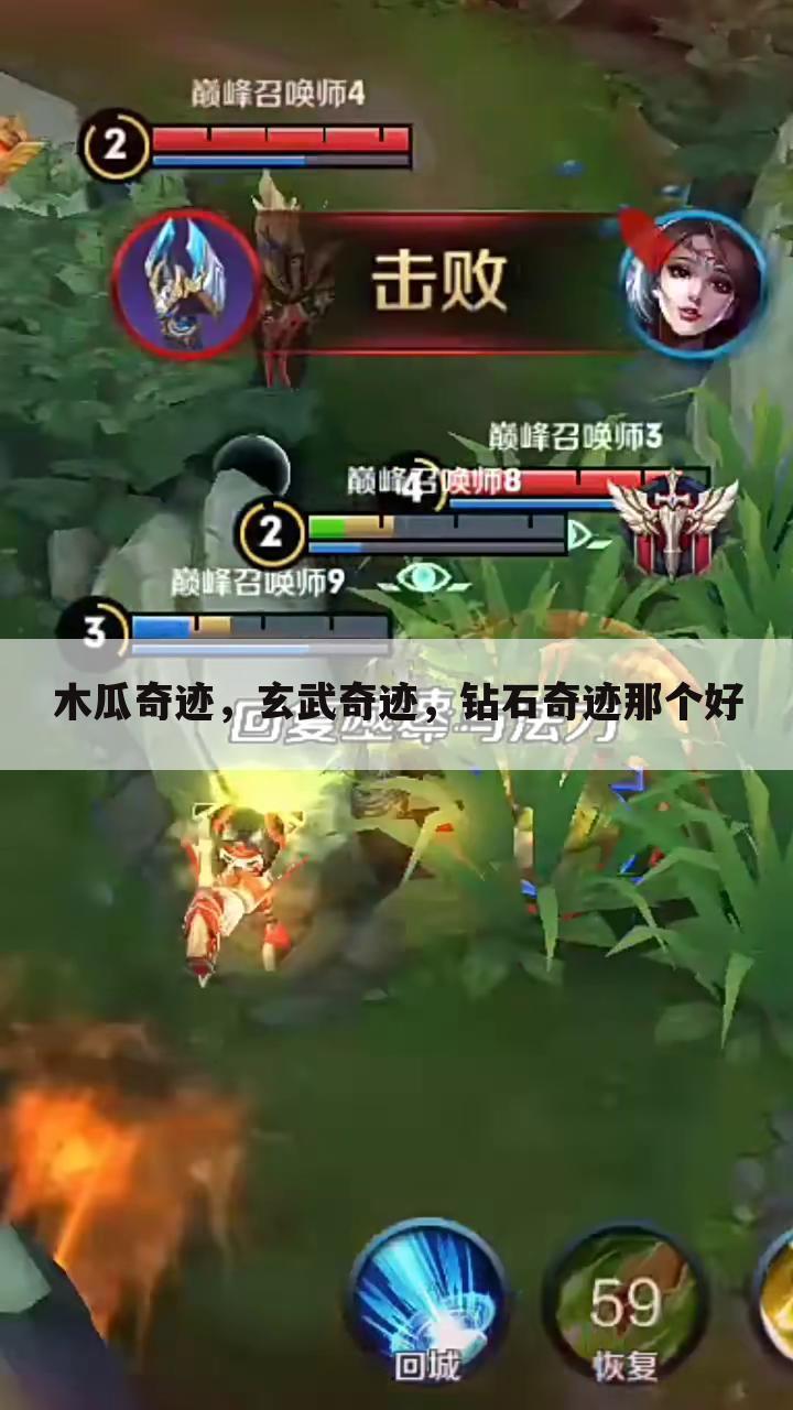 木瓜奇迹，玄武奇迹，钻石奇迹那个好