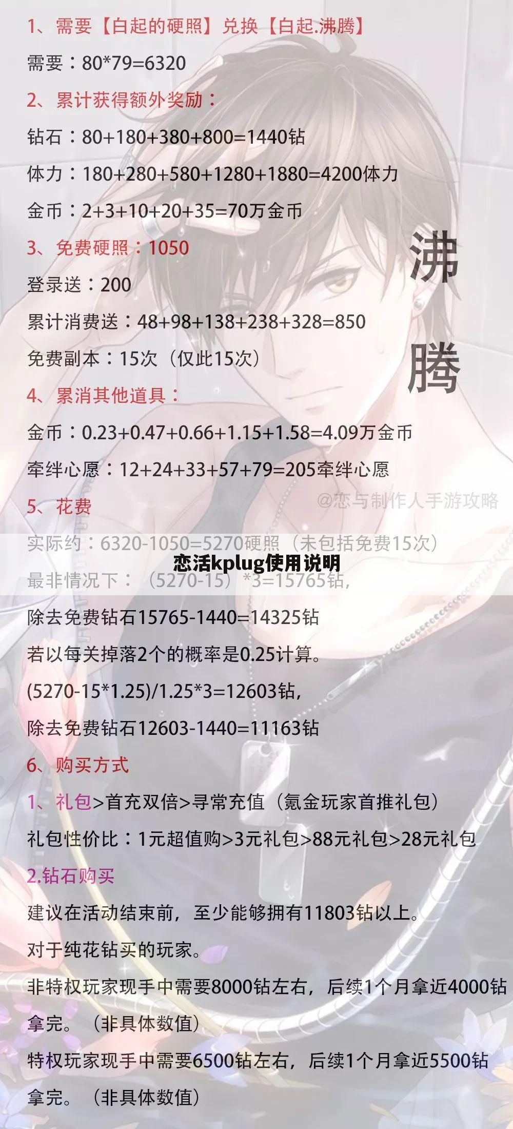 恋活kplug使用说明