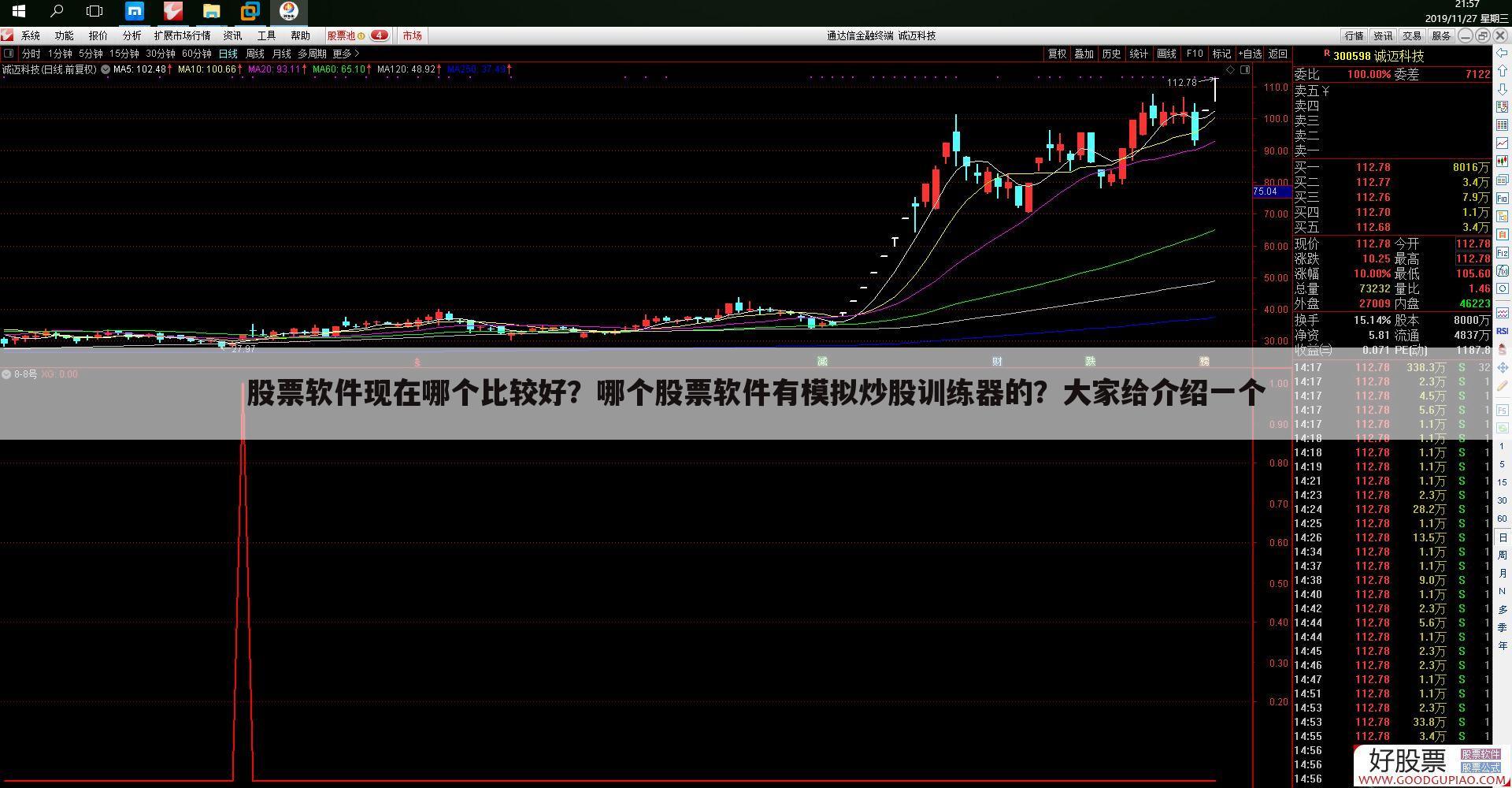 股票软件现在哪个比较好?哪个股票软件有模拟炒股训练器的?大家给介绍一个